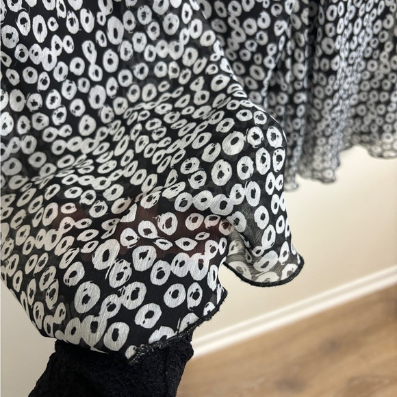 vintage midi flowy skirt - Picture 6 of 6